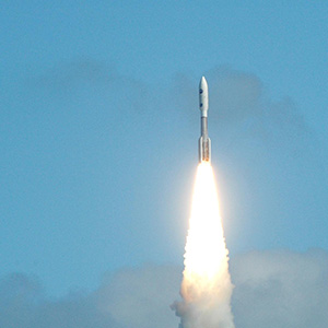 Atlas V rocket carrying the New Horizons spacecraft.